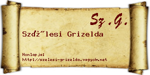 Szélesi Grizelda névjegykártya